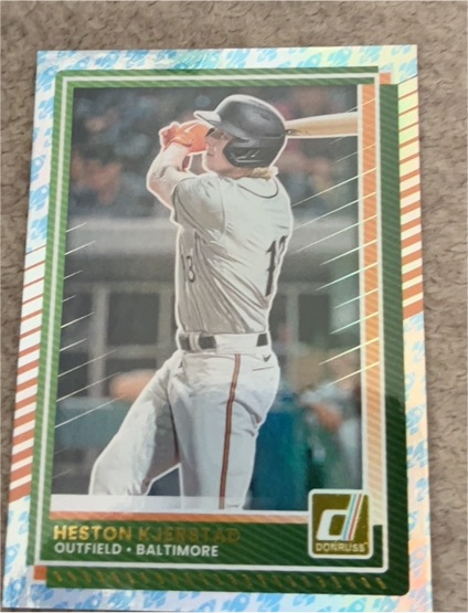 2025 Donruss #8 Heston Kjerstad — front