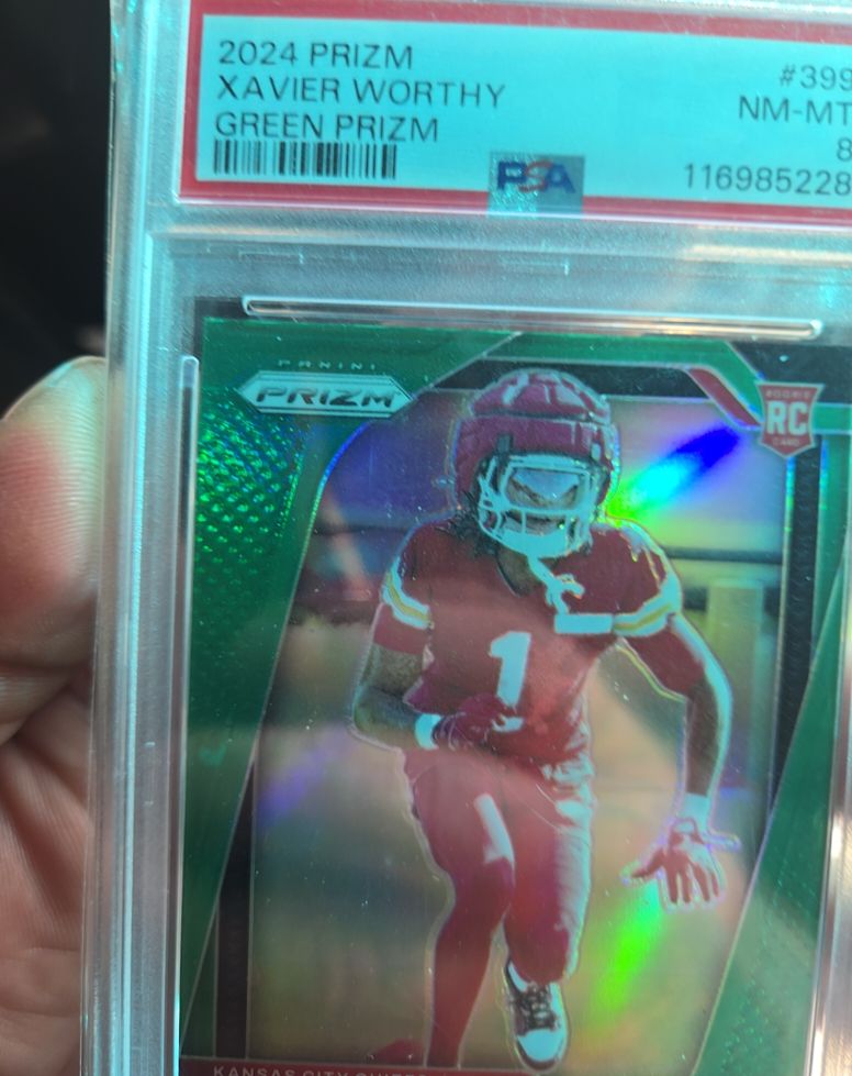 2024 Panini Prizm #399 Xavier Worthy — front