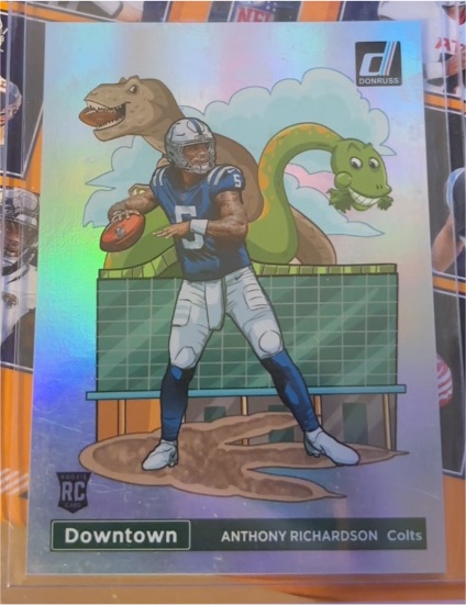 2023 Panini Donruss Downtown #D-3 Anthony Richardson — front