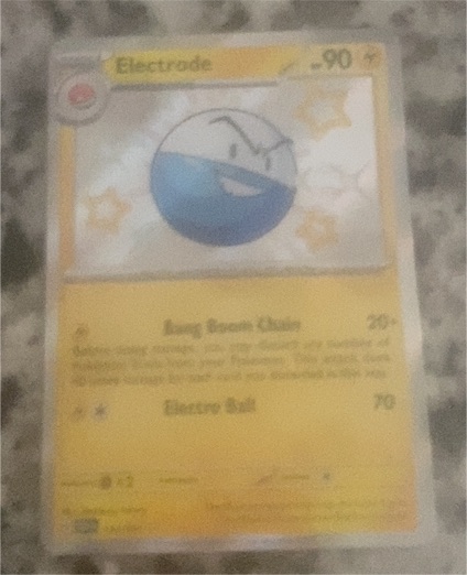 2023 Pokemon Scarlet & Violet Paldean Fates #134 Electrode — front