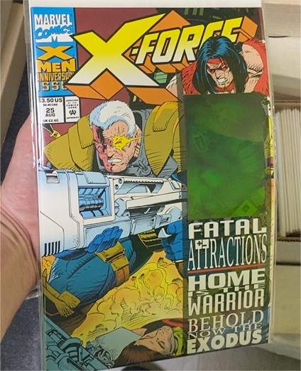 X-Force #25 (1993) Marvel Comics — front