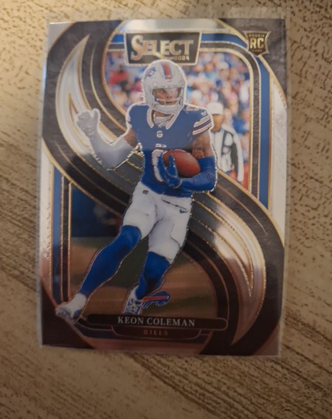 2024 Panini Select Premier Level #153 Keon Coleman — front