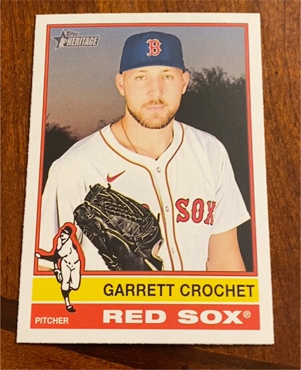 2025 Topps Heritage #267 Garrett Crochet — front