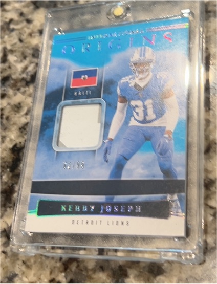 2025 Panini Origins International Origins #IO-KJ Kenny Joseph — front