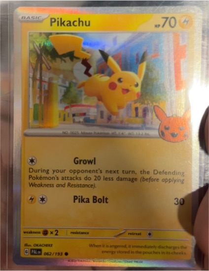 2023 Pokémon #062 Pikachu — front