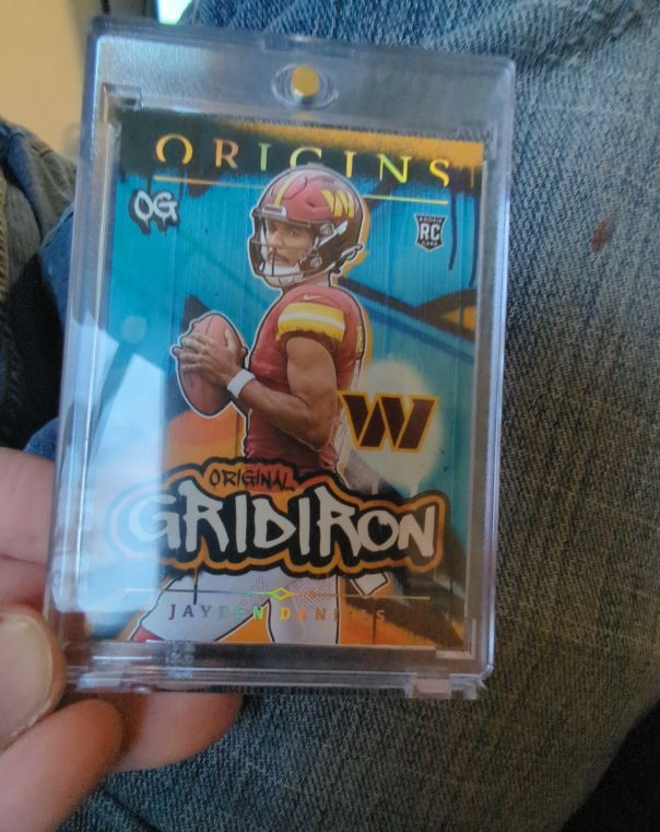 2024 Panini Origins Original Gridiron #7 Jayden Daniels — front