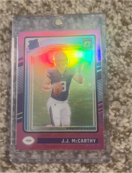 2024 Panini Donruss Optic #235 J.J. McCarthy — front