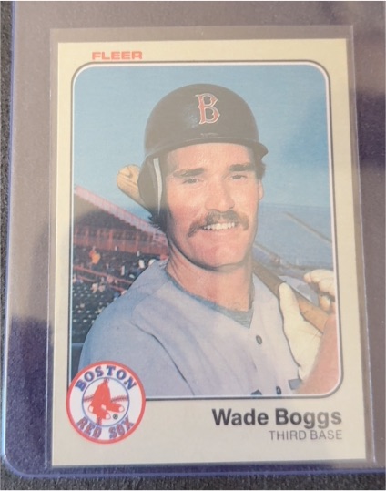 1983 Fleer #179 Wade Boggs Rookie Card — front