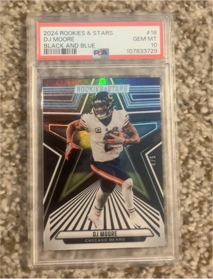 2024 Panini Rookies & Stars #18 DJ Moore — front