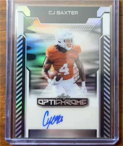 2025 Leaf Optichrome CJ Baxter — front