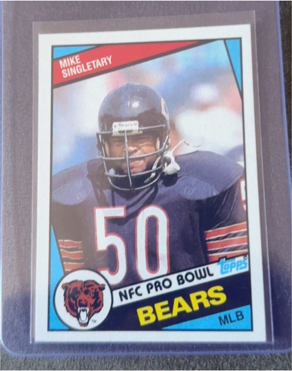 1984 Topps #232 Mike Singletary — front