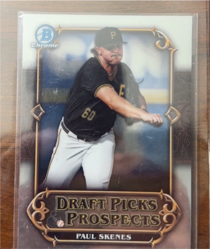 2023 Bowman Chrome Draft Picks & Prospects #DPP-1 Paul Skenes — front