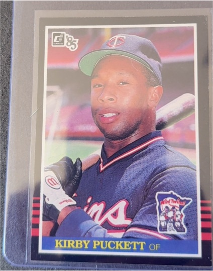 1985 Donruss #438 Kirby Puckett — front
