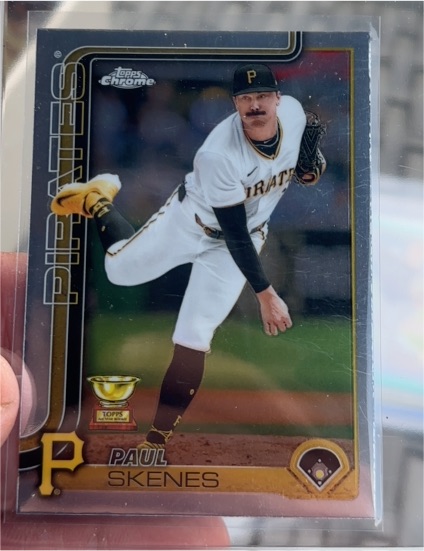 2025 Topps Chrome #300 Paul Skenes — front