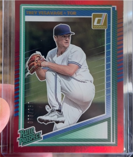 2025 Donruss #163 Trey Yesavage — front