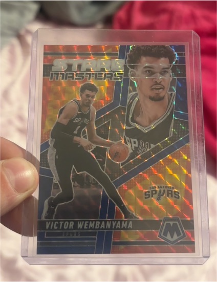 2024-25 Panini Mosaic Stare Masters Victor Wembanyama — front