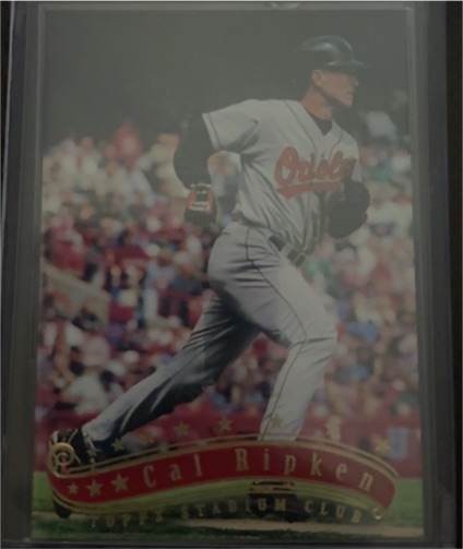 1997 Stadium Club #8 Cal Ripken Jr. — front