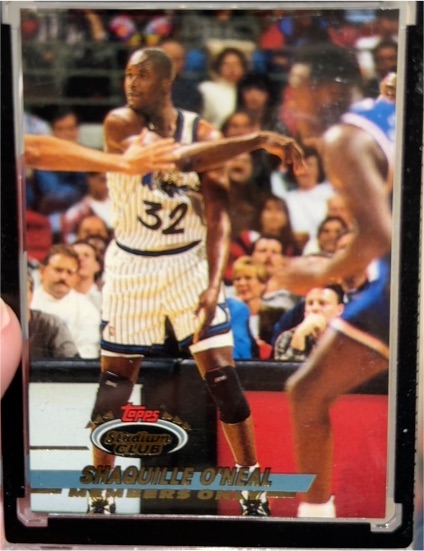 1993 Topps Stadium Club Members Only #NNO Shaquille O'Neal — front