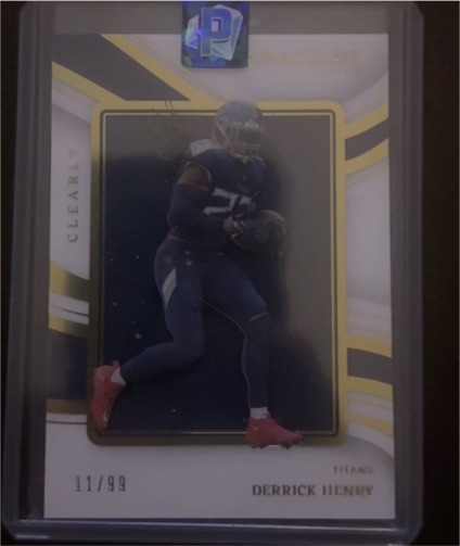 2023 Panini Immaculate Collection Clearly #11 Derrick Henry — front