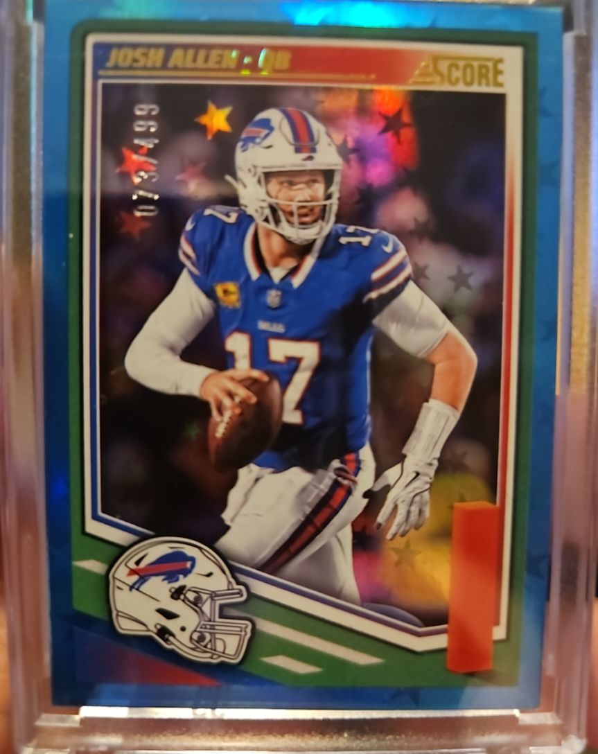 2025 Panini Score #159 Josh Allen — front
