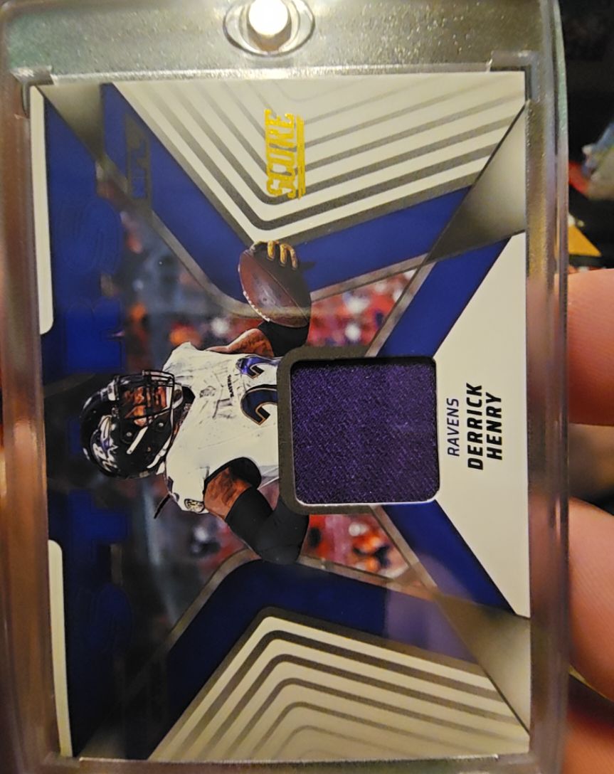 2025 Panini Score #SNJ-DHY Derrick Henry — front