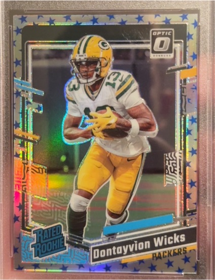 2023 Panini Donruss Optic #249 Dontayvion Wicks — front