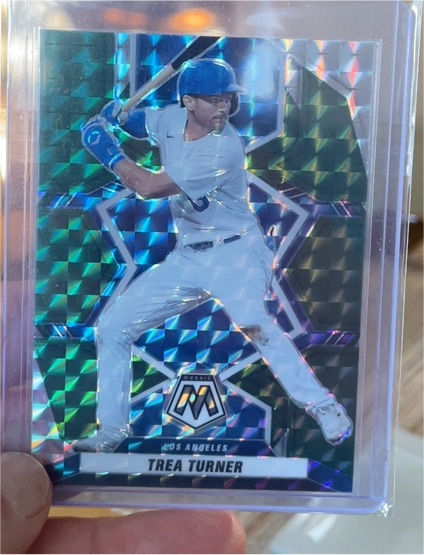 2022 Panini Mosaic Trea Turner — front