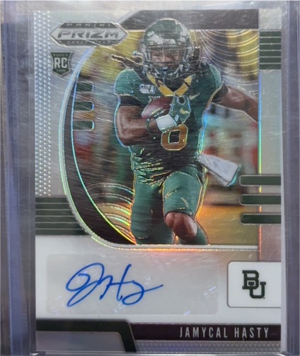 2020 Panini Prizm Draft Picks #243 Jamycal Hasty — front