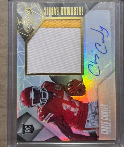 2015 Panini Certified #279 Chris Conley — front