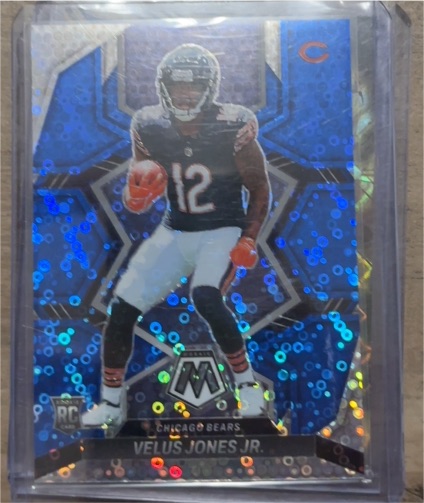 2022 Panini Mosaic #RC Velus Jones Jr. — front