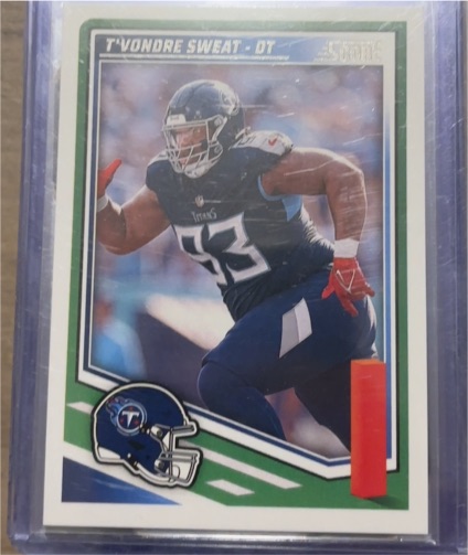 2025 Panini Score #91 T'Vondre Sweat — front