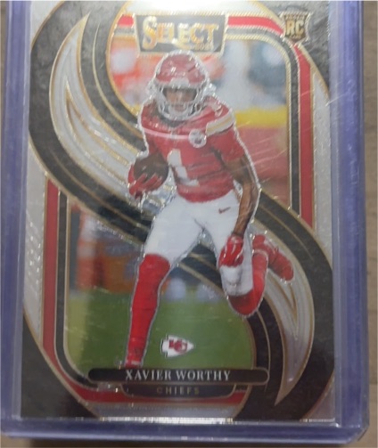 2024 Panini Select Premier Level #119 Xavier Worthy — front