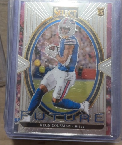 2024 Panini Select #1 Keon Coleman — front