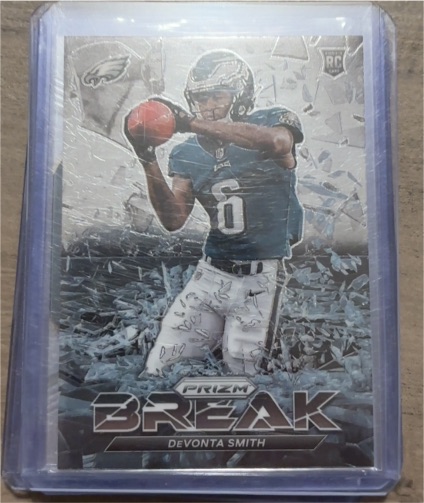 2021 Panini Prizm - Prizm Break #PB-10 Devonta Smith — front