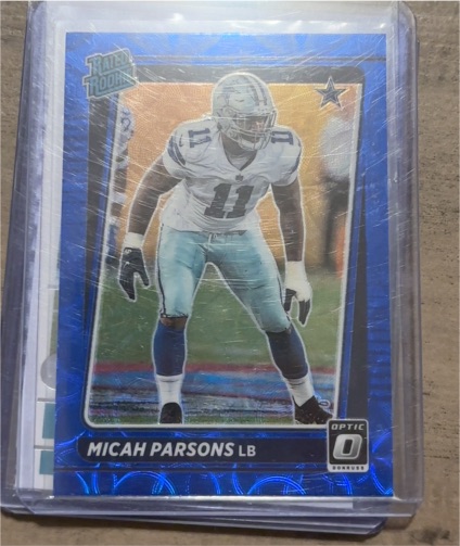 2021 Donruss Optic #245 Micah Parsons — front