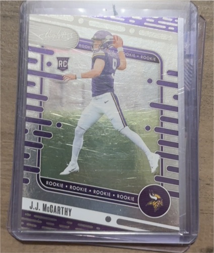 2024 Panini Absolute #110 J.J. McCarthy — front