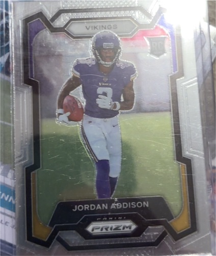 2023 Panini Prizm #368 Jordan Addison — front