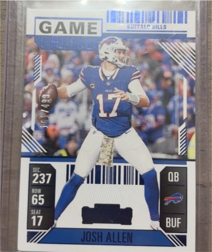 2024 Panini Contenders #11 Josh Allen — front