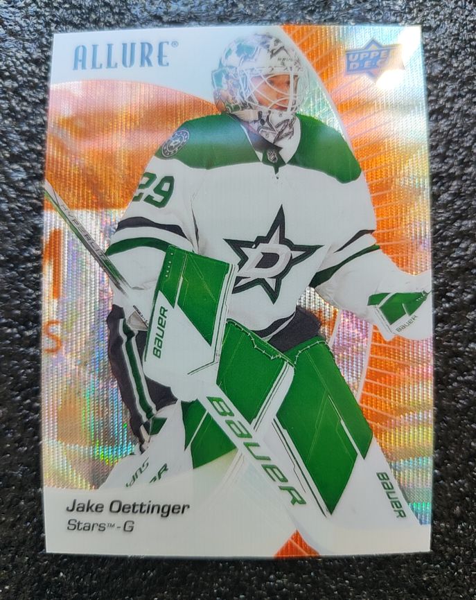 2023-24 Upper Deck Allure #62 Jake Oettinger — front