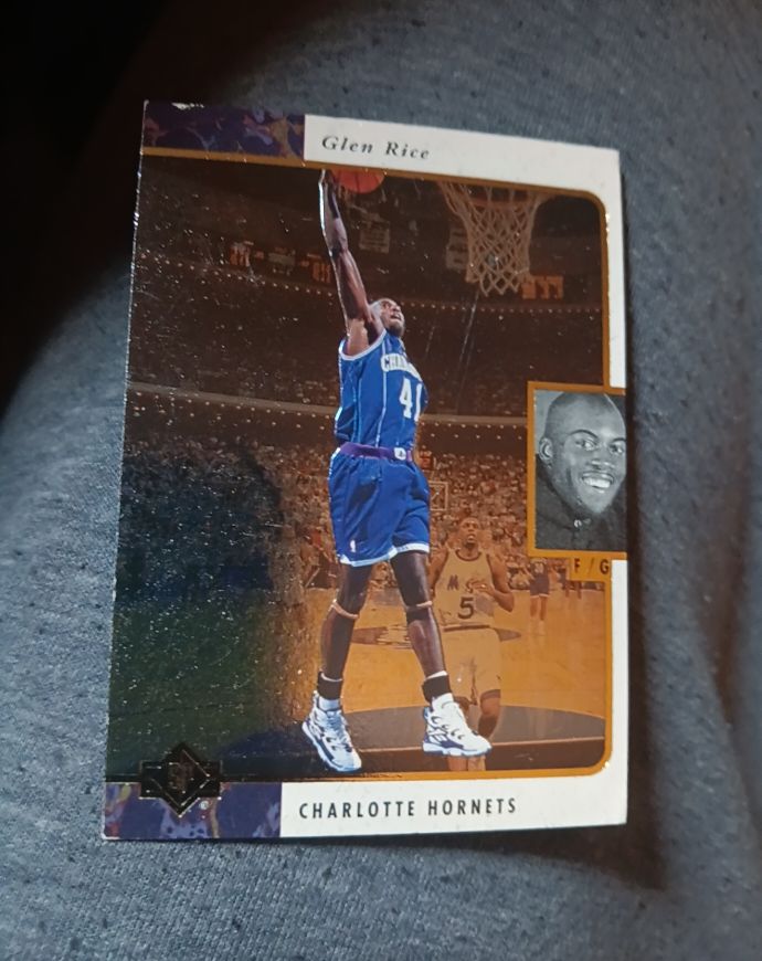 1995-96 Upper Deck SP #17 Glen Rice — front