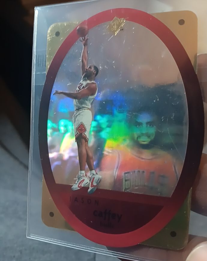 1996 Upper Deck SPx #7 Jason Caffey — front