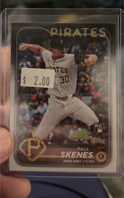 2024 Topps Update #US288 Paul Skenes — front