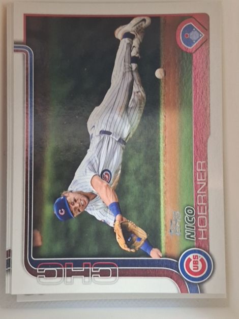 2025 Topps Series 1 #38 Nico Hoerner — front