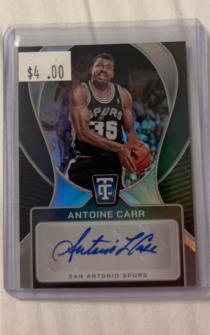 2024-25 Panini Totally Certified #TCS-CAR Antoine Carr — front