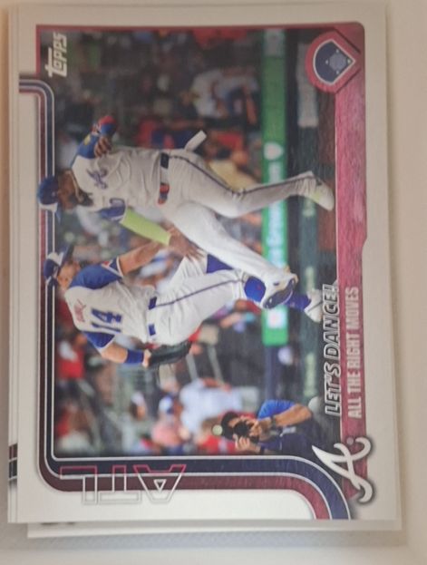 2025 Topps #237 Let’s Dance! All the Right Moves — front