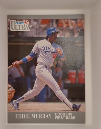 1991 Fleer Ultra #166 Eddie Murray — front