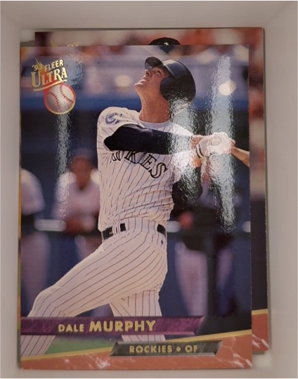1993 Fleer Ultra Dale Murphy #? Rockies OF — front
