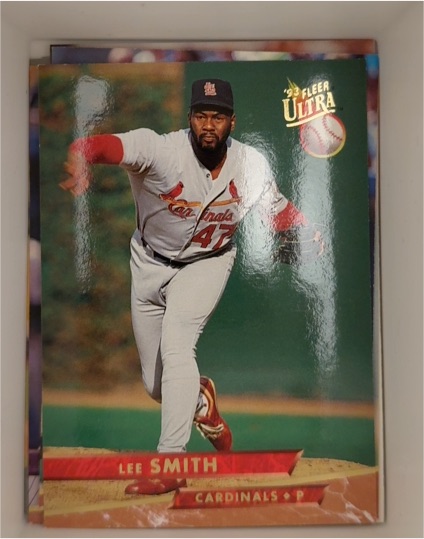 1993 Fleer Ultra #112 Lee Smith — front