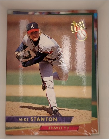 1993 Fleer Ultra #13 Mike Stanton — front