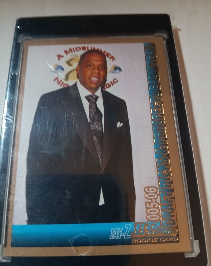 2005-06 Bowman Draft Picks & Prospects #151 Jay-Z Rookie Card — front
